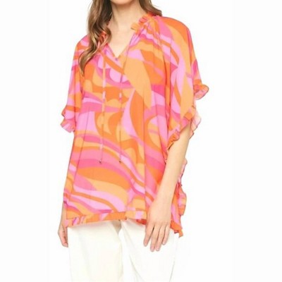 Women's Kati Ruffles Tunic - entro