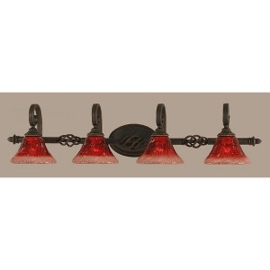 Toltec Lighting Elegante 4 - Light Vanity in  Dark Granite - 1 of 1