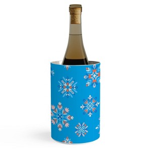 Pimlada Phuapradit Snowflakes Blue Wine Chiller - 1 of 2