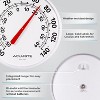 AcuRite Indoor Outdoor Thermometer, 12.5 inches Wall Mount, White with Easy to Read Large Black Numbers - 3 of 4