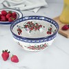 Blue Rose Polish Pottery 304 Millena Cereal Bowl - 2 of 2