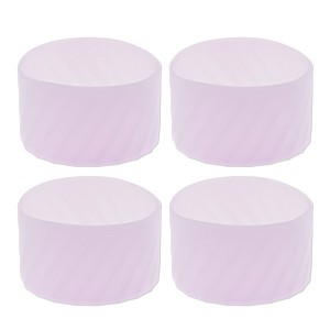 Unique Bargains Portable Fit For 40oz Anti-Fall Round Water Bottle Boot 4 Pcs - 1 of 4
