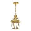 Livex Lighting Monterey 1 - Light Pendant in  Polished Brass - 2 of 4