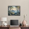 Art Remedy Forest on the Shoreline Rustic Chic Farmhouse Wall Art Framed - 3 of 4