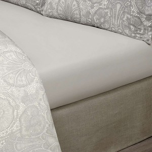Togas Adel Grey Flat Sheet Queen - 1 of 4