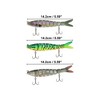 Unique Bargains Freshwater Lifelike Catfish Fishing Lures 3D Eyes for Enhanced Attraction 3 Pcs - 3 of 4