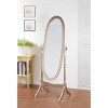 Ridstar 16 in. W x 59.25 in. H Beige Oval Bathroom Floor Mirror - 2 of 4