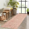 Rug Washable Kitchen Runner Rug, Rug Abstract Runner Mat for Hallway Contemporary Non-Slip Foldable, Floor Carpet for Bedroom Living Room - 3 of 4