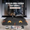 VEVOR Upgraded Rubber Threshold Ramp, 3" Rise Door Ramp with 1 Channel, Natural Rubber Car Ramp, 33069 lbs Load Capacity Curb Ramp - 3 of 4