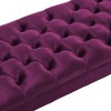 NicBex 51.5" Velvet Tufted End of Bed Bench,Entryway Bench with Spindle Legs,Ottoman Window Bench for Bedroom,Living Room & Entryway - 4 of 4