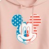 Women's - Disney - Americana Cropped Graphic Hoodie - 2 of 3