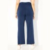 Catherines Women's Plus Size Cashmiracle Wide Leg Pant - 3 of 4