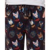 Star Trek The Next Generation TNG Men's Cat Sleep Tossed Print Pajama Pants - 3 of 4