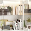 Famapy Modular Kitchen Pantry Cabinet with Light & Glass Doors - 4 of 4