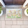 Stupell Industries Easter Bunnies in Grass Printed Outdoor Door Mat, design by Lee Ann Sanders, 18"x30" - 4 of 4