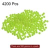 Unique Bargains Loose Craft DIY Earring Necklace Making Acrylic Round Beads 4200 Pcs - 3 of 4