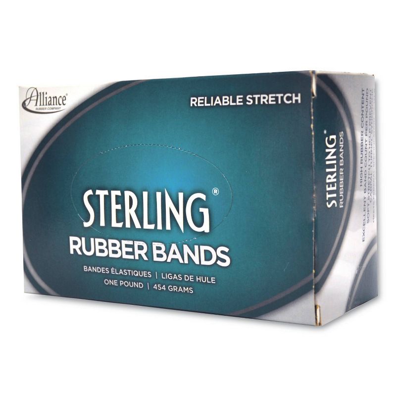 Alliance Sterling Ergonomically Correct Rubber Bands, #64, 3-1/2 x 1/4, 425 Bands/1lb Box, 3 of 4