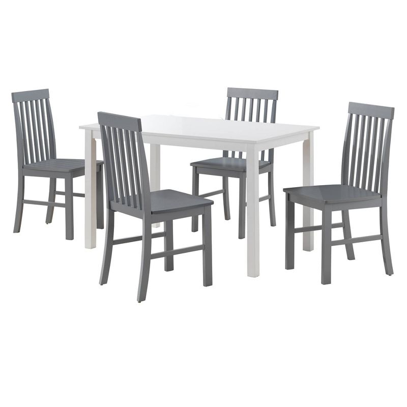 5pc Modern Two-Toned Kitchen Dining Set - Saracina Home, 1 of 23