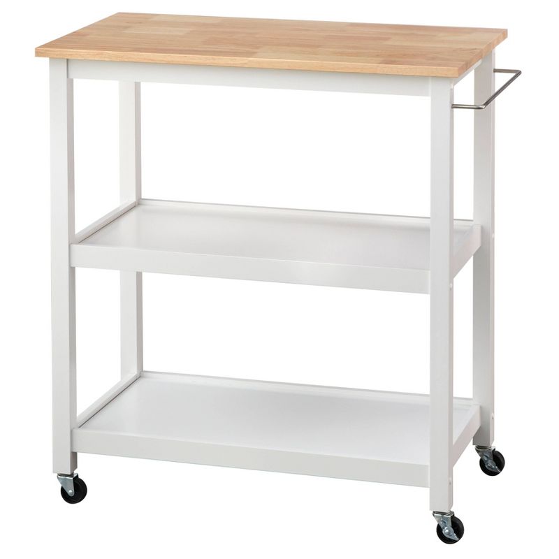Mylah Kitchen 2-Tier Rolling Cart - Buylateral, 1 of 7