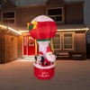 Northlight Lighted Inflatable Feliz Navidad Hot Air Balloon Outdoor Christmas Decoration - 7' - 2 of 4