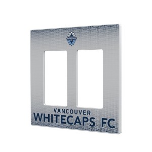 MLS Western Conference Teams Linen Hidden-Screw Light Switch Plate for Double Rocker - 1 of 4