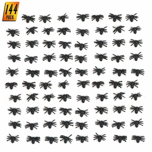 Skeleteen Fake Spiders 144 Pack Target