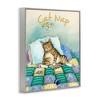Stupell Industries Cat Nap Funny Pet Black Framed Giclee Art - 3 of 4