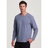 Avalanche Men's Ultra Lightweight Micro Fleece Mini Stripe Long Sleeve Shirt Base Layer - 4 of 4