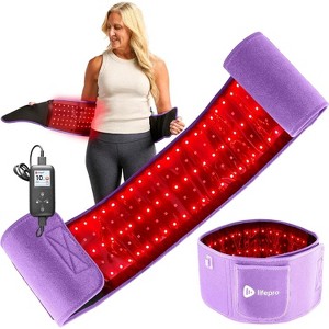 Lifepro Red Light Therapy Belt – Infrared Red Light Therapy for Body, Back Pain and Shoulder - 660nm & 850nm Near Infrared Heating Pad –  For Wellness - 1 of 4