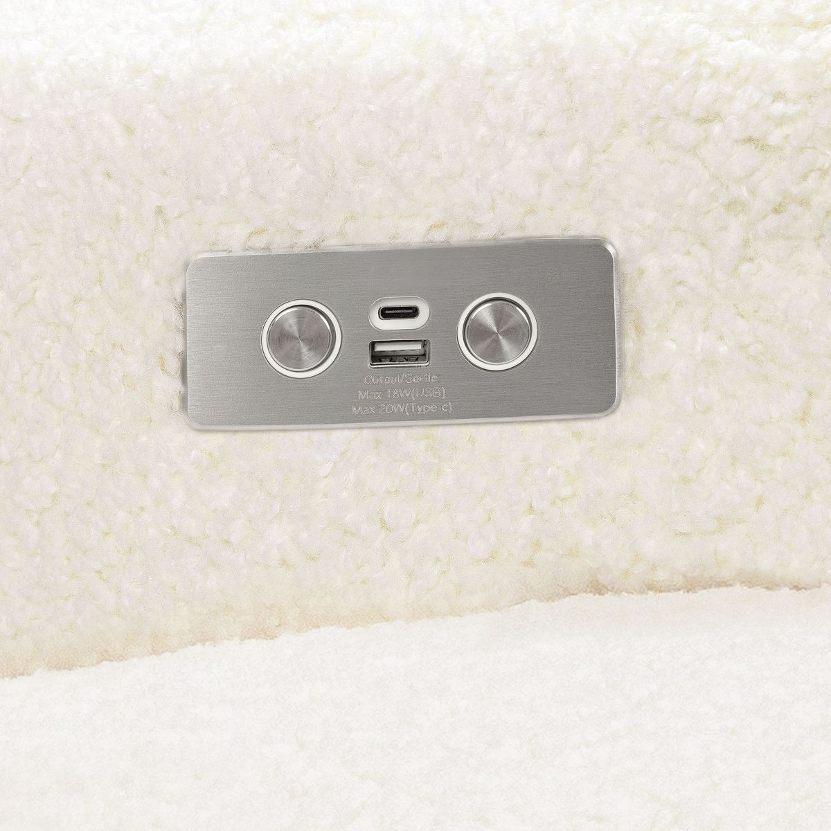 Babyletto Sigi Electronic Recliner and Glider with USB Port - thumbnail 10