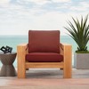 ARDEN Foam Outdoor Double Welted Deep Seat Cushion Set, 24 x 24, made with ProFoam, Rain-proof, Fade Resistant - 2 of 4