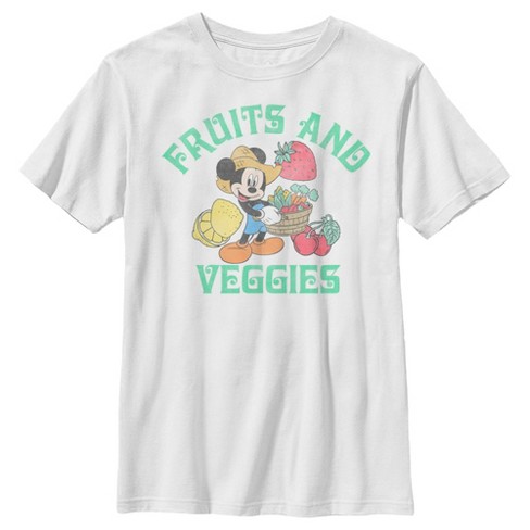 Boy's Disney Mickey Mouse Fruits and Veggies T-Shirt - image 1 of 4