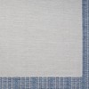 5'2" x 7'2" New York Patio Country Landry Indoor/Outdoor Rug Gray/Blue - Nicole Miller: UV & Weather-Resistant - 2 of 4