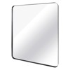 GlasFlength Decorative Wall Mirrors Vanity Mirrors, Rectangular Wall Mirror, Wall Decoration For Bathroom, Living Room, Black, 36"*30"*1.2" - 4 of 4