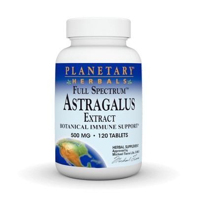 Full Spectrum Astragalus Extract by Planetary Herbals  -  120 Tablet