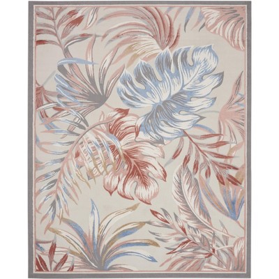 Nourison Pompeii Tropical Palms Indoor only Area Rug
