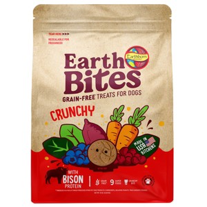 Earthborn Holistic EarthBites Bison & Pumpkin Grain-Free Crunchy Dog Treats - 10 oz - 1 of 1