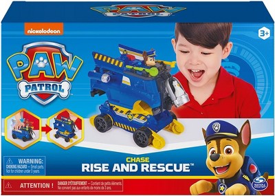 Paw Patrol, Chase Rise And Rescue Transforming Toy Car : Target
