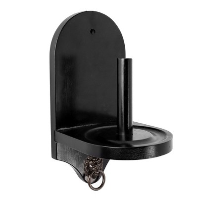 GSE Billiard Wall Mounted Wood Cone Chalk Holder, Pool Table Cone Chalk Holder