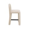 Meridian Furniture,Amari Chenille Fabric Stool - 4 of 4
