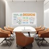 Costway 72" x 36" Double-Sided Magnetic Whiteboard with Stand and Aluminum Alloy Frame - 2 of 4