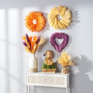 The Lakeside Collection Decorative Hanging Country Wreath for Indoors - 1 of 4
