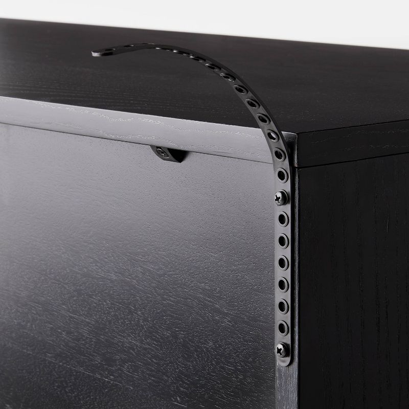 Thousand Oaks Wood Scalloped 2 Door Cabinet Black - Threshold&#8482; designed with Studio McGee, 5 of 13