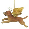 Design Toscano Honor the Pooch: Golden Retriever Holiday Dog Angel Ornament - 4 of 4