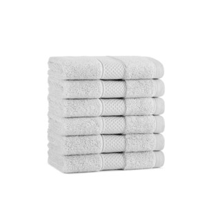 Aston & Arden Luxury Cotton Washcloths (Pack of 6), 13x13 - 1 of 4