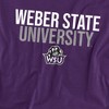 Men's Weber State University Official Stacked T-Shirt - 2 of 4