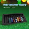 GSE Casino Poker Table Chip Tray Holder for Blackjack, and Casino Games (10 Row - Holds 500 Chips) - 3 of 4