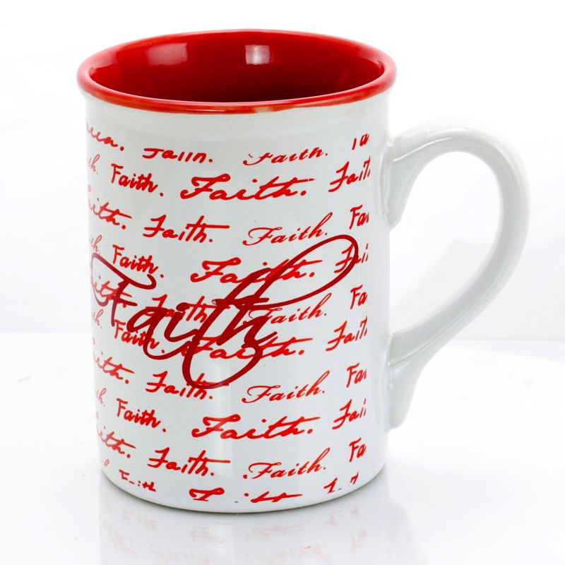 Gibson Inspirational Words 16 oz Mug 4 Assorted Designs Decorated, 3 of 10