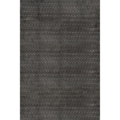 Nuloom Nia Cozy Plush Tile Faux Rabbit Pet Friendly Premium Machine Washable Area Rug