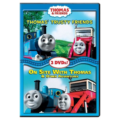 thomas and friends on site with thomas